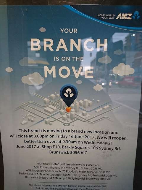 Photo: ANZ ATM Brunswick Sydney Rd